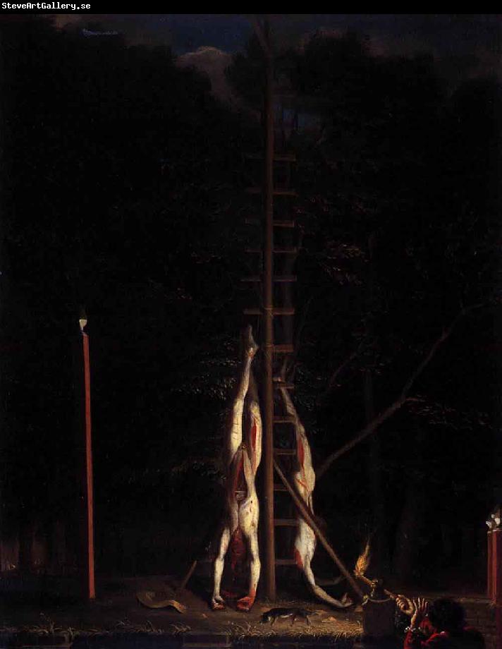 After Jan de Baen The corpses of the brothers De Witt